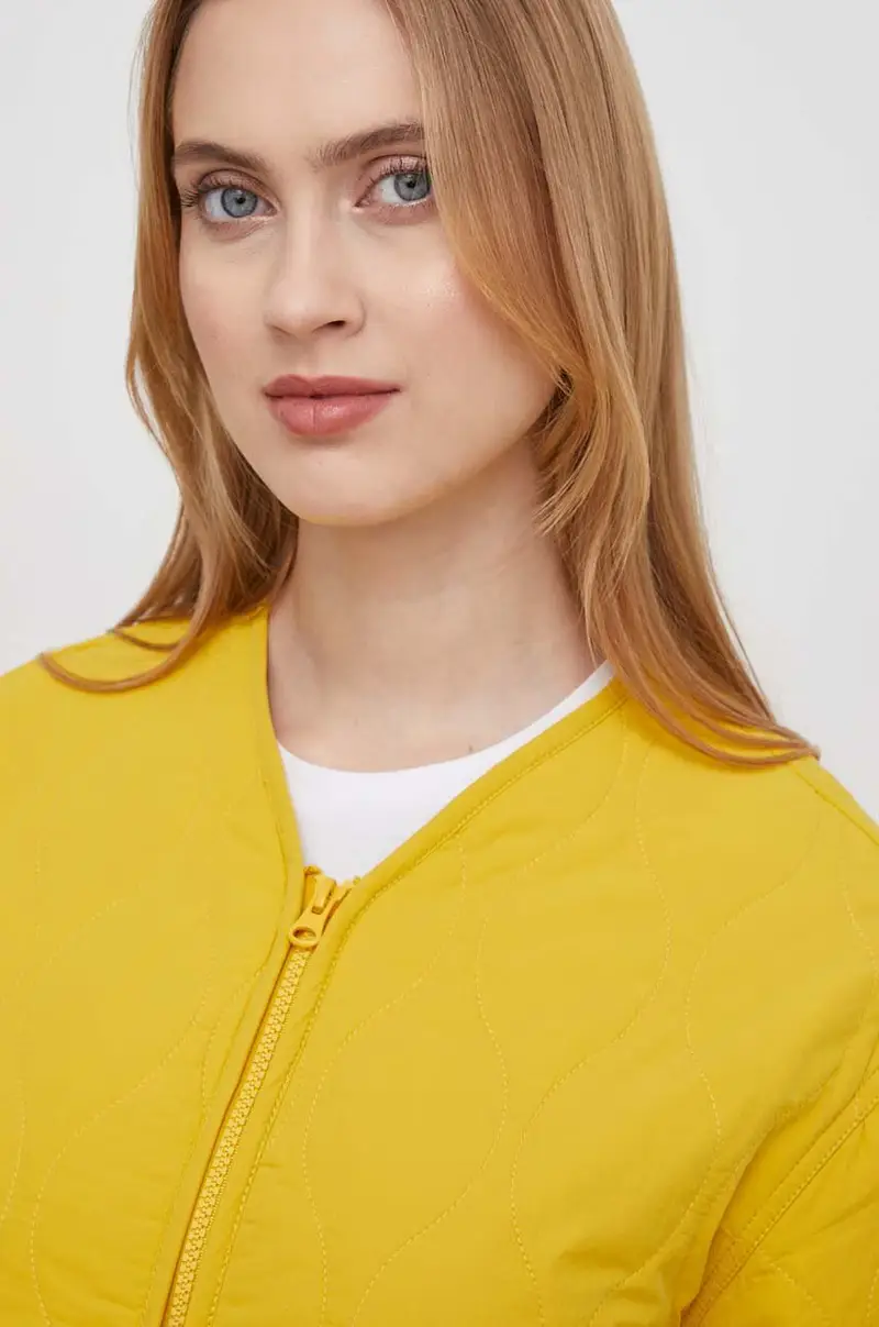 giacca donna colore giallo miniatura 4