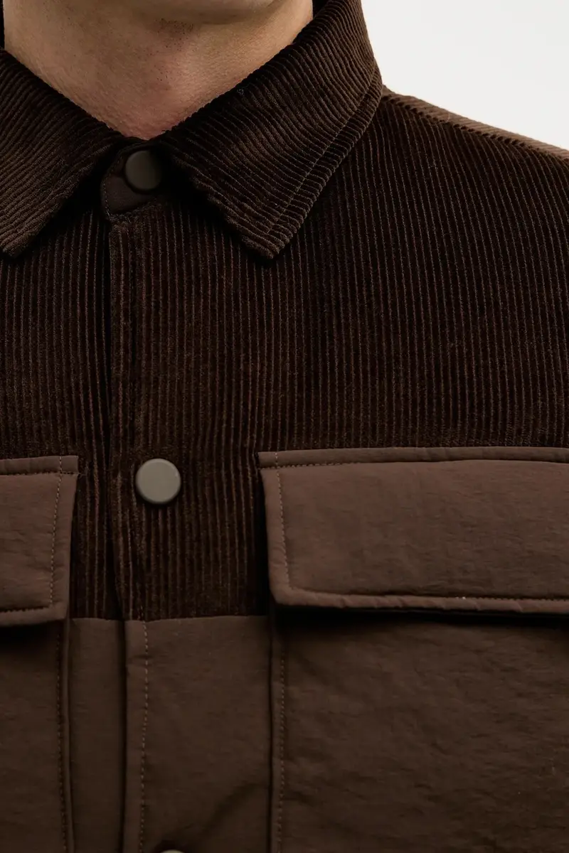 giacca Marrone miniatura 5