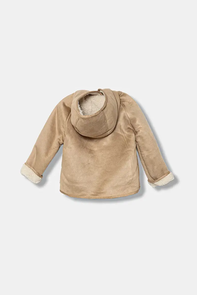 giacca per bambini colore beige 2JLAGN044 miniatura 2