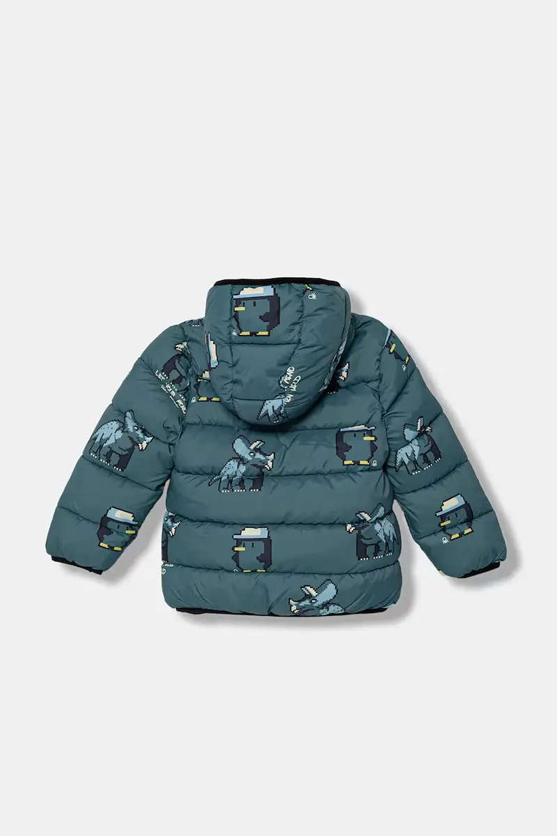 giacca per bambini colore verde 23ANGN047 Turchese miniatura 2