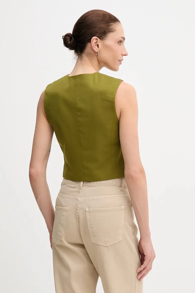 gilet colore verde 2YVXDJ011 miniatura 3