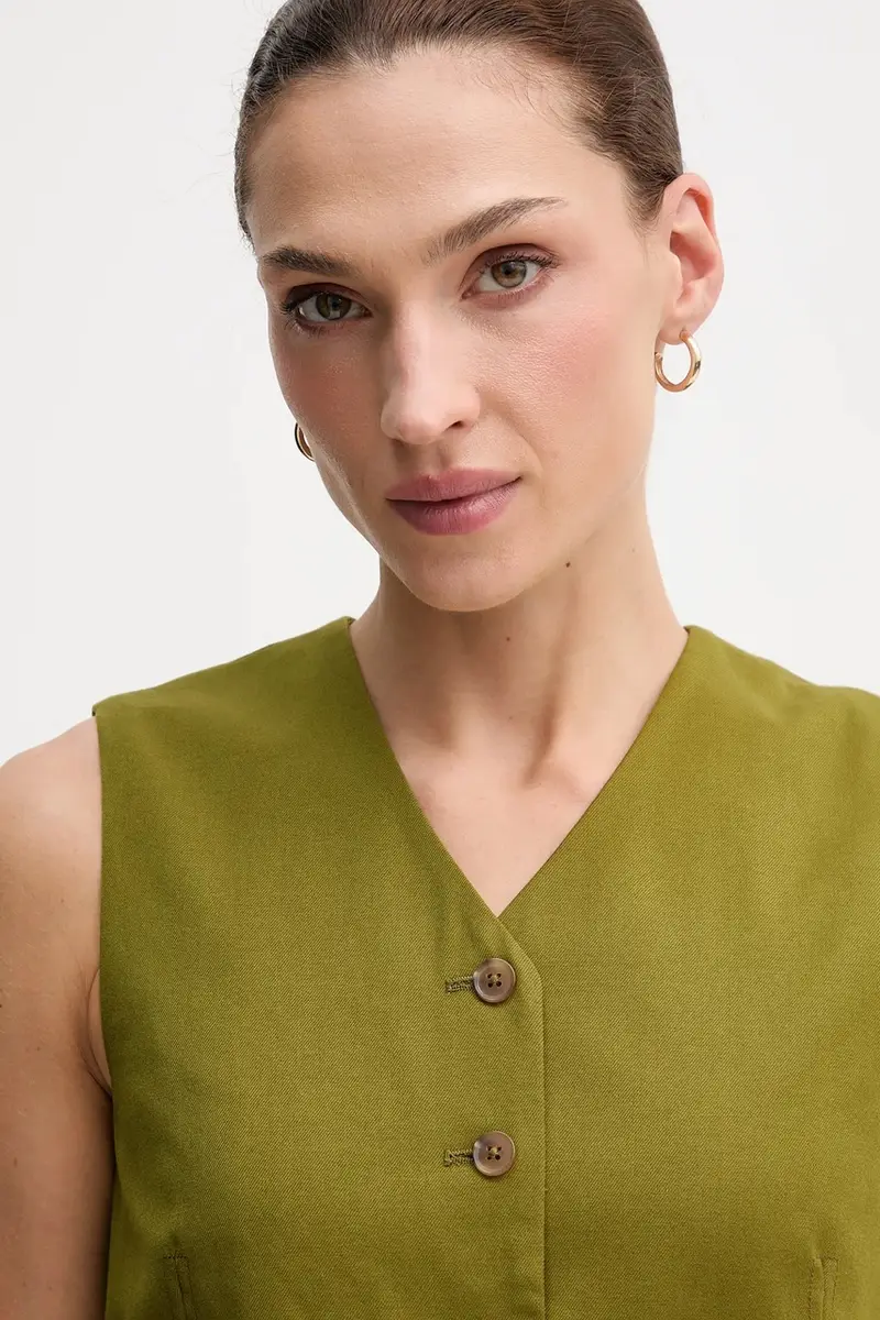 gilet colore verde 2YVXDJ011 miniatura 4