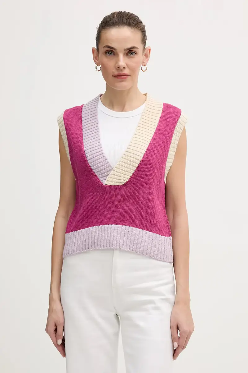 United Colors of Benetton Gilet Viola 3958471