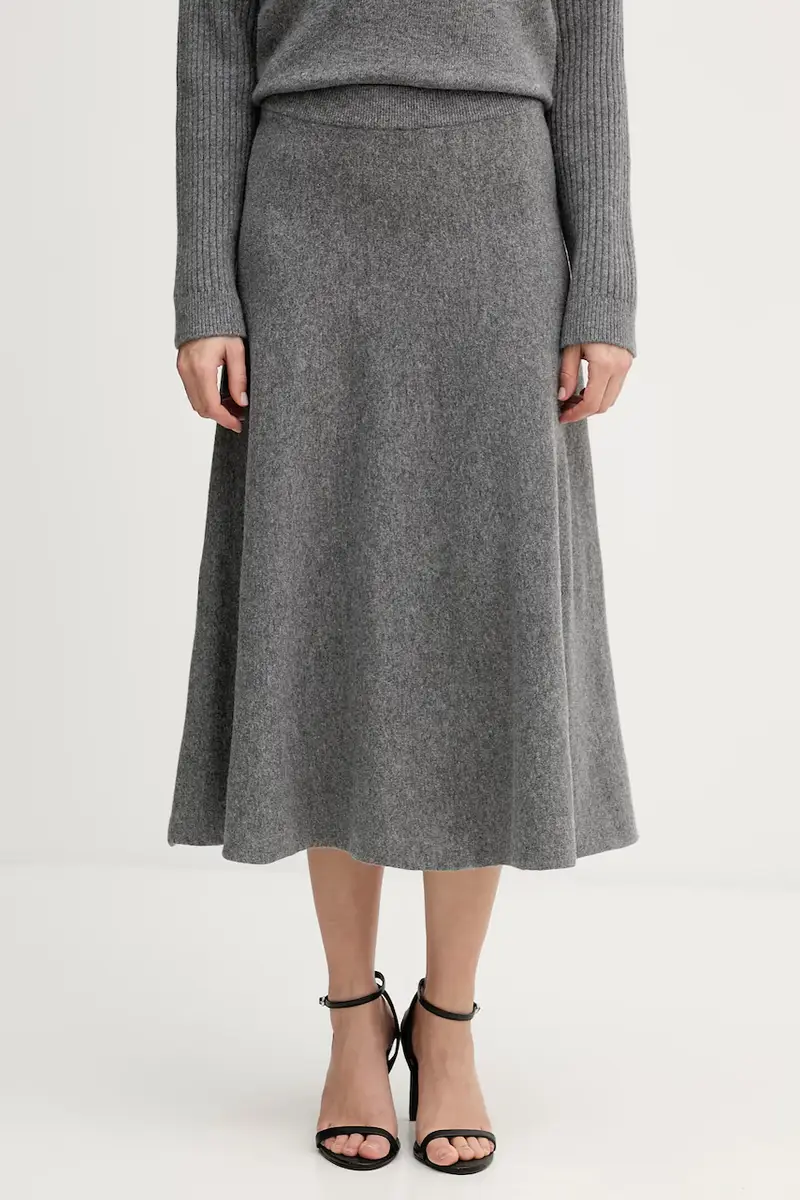 gonna con lana Grigio