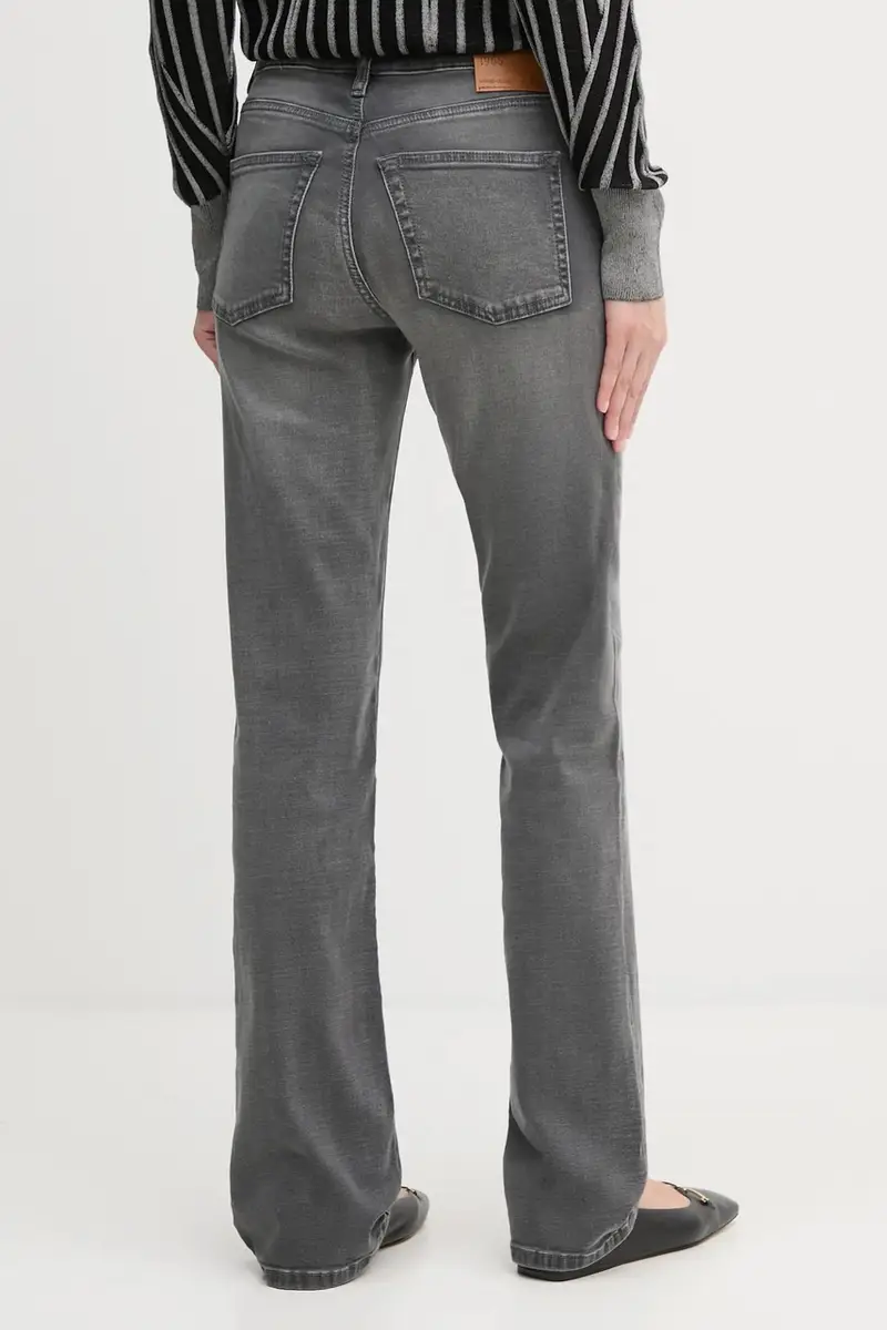 United Colors of Benetton Jeans Donna Grigio 3770780 miniatura 3