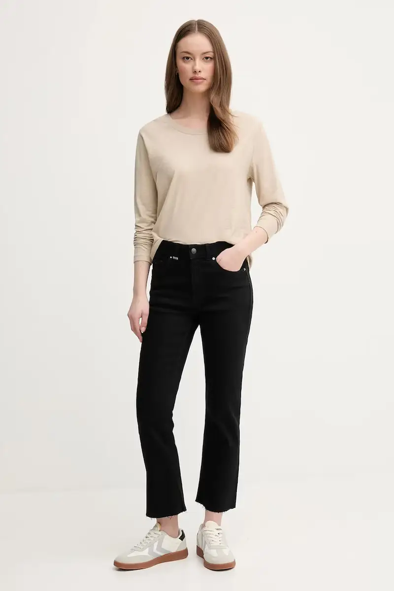 United Colors of Benetton Jeans Donna Nero 3625823 miniatura 2