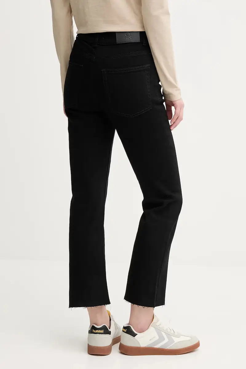 United Colors of Benetton Jeans Donna Nero 3625823 miniatura 3