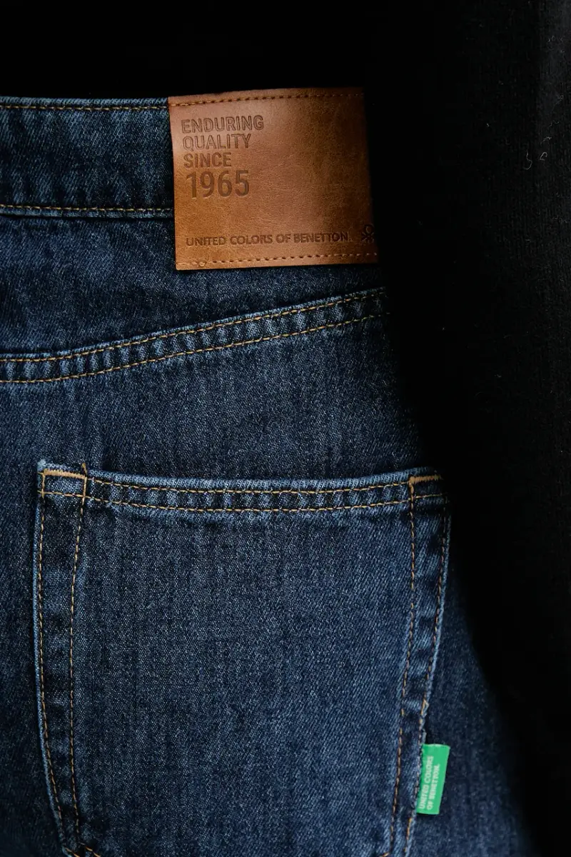 United Colors of Benetton Jeans Donna Blu 3930038 miniatura 4