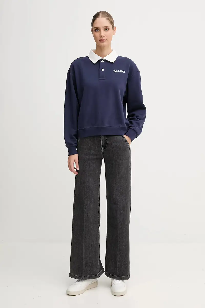 United Colors of Benetton Jeans Donna Grigio 3609827 miniatura 2