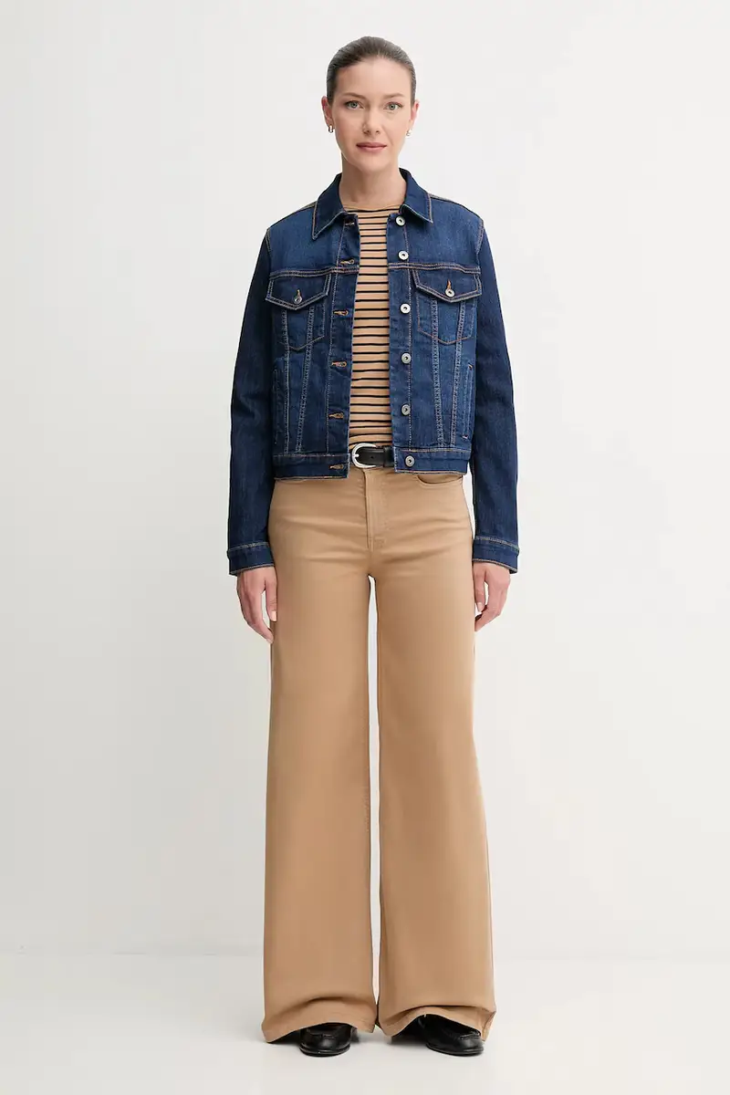 United Colors of Benetton Jeans Donna Verde 3668887 miniatura 2