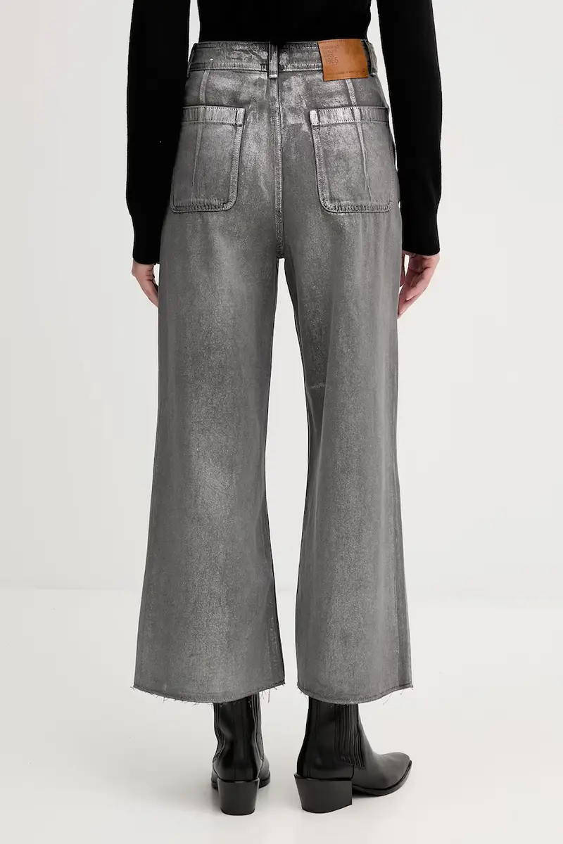 United Colors of Benetton Jeans Grigio 3981337 miniatura 3