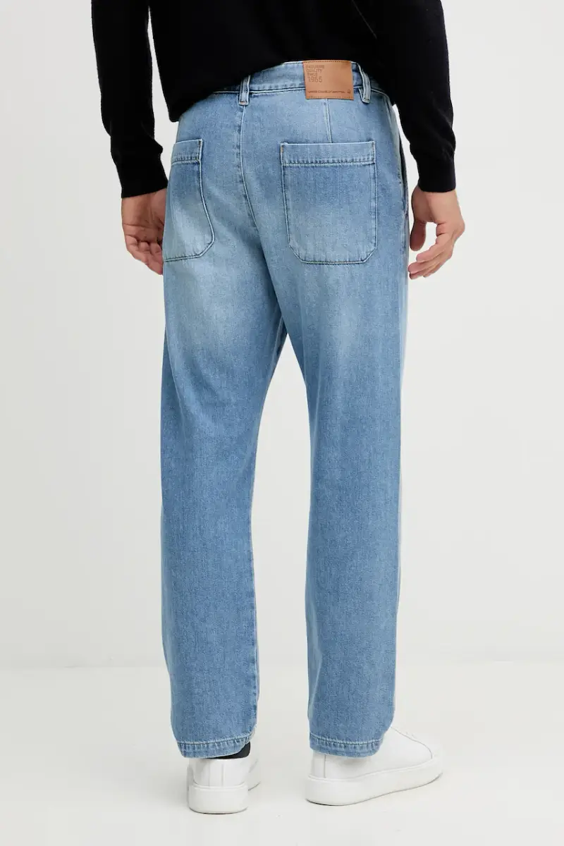 United Colors of Benetton Jeans Uomo Blu 3582101 miniatura 3