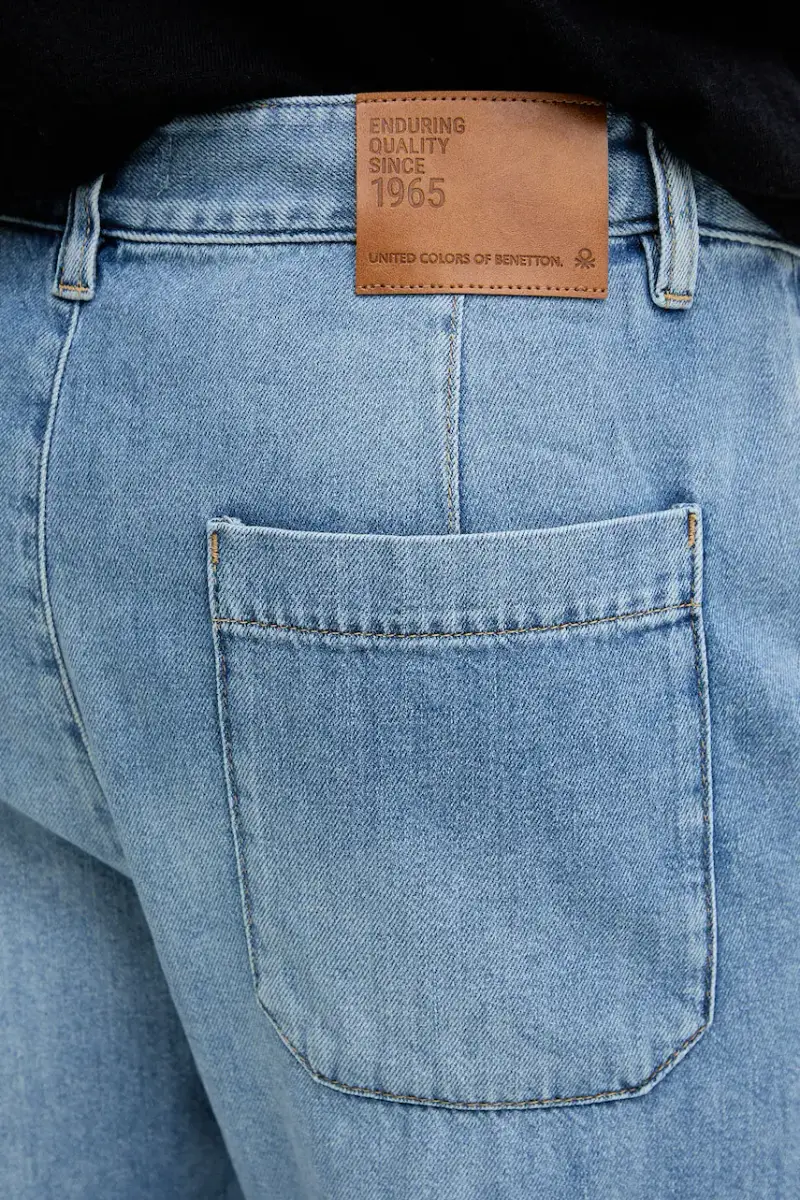 United Colors of Benetton Jeans Uomo Blu 3582101 miniatura 4