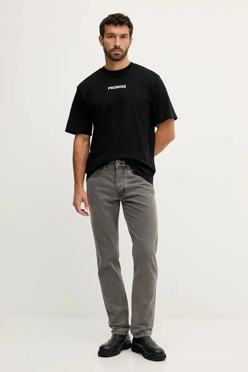 United Colors of Benetton Jeans Uomo Grigio 3753973 miniatura 2