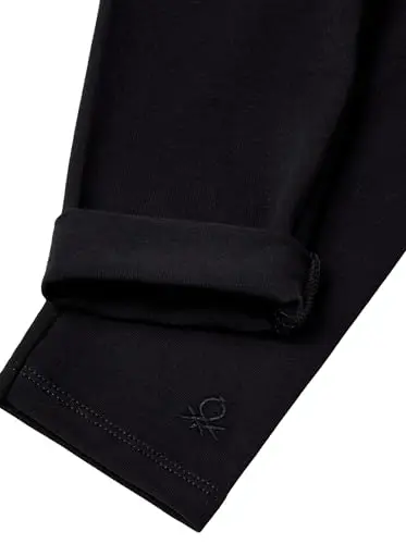 United Colors of Benetton Leggings Bambina Nero 2699618 miniatura 3