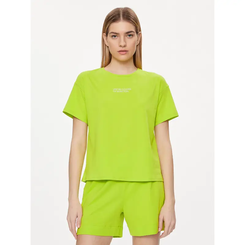 Maglietta del pigiama 30963M04R Verde Regular Fit