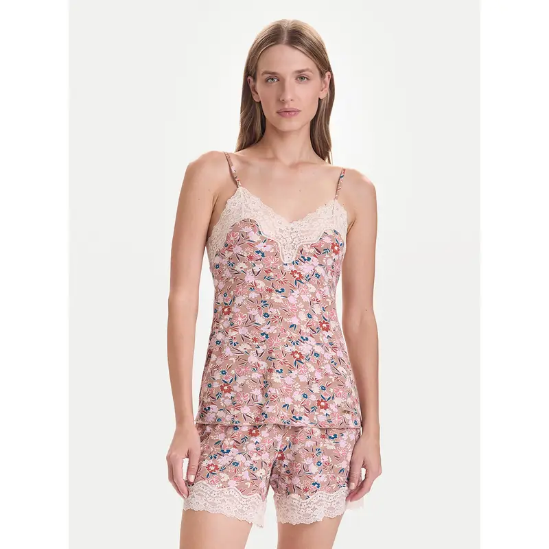 Maglietta del pigiama 3RKC3H00L Beige Regular Fit