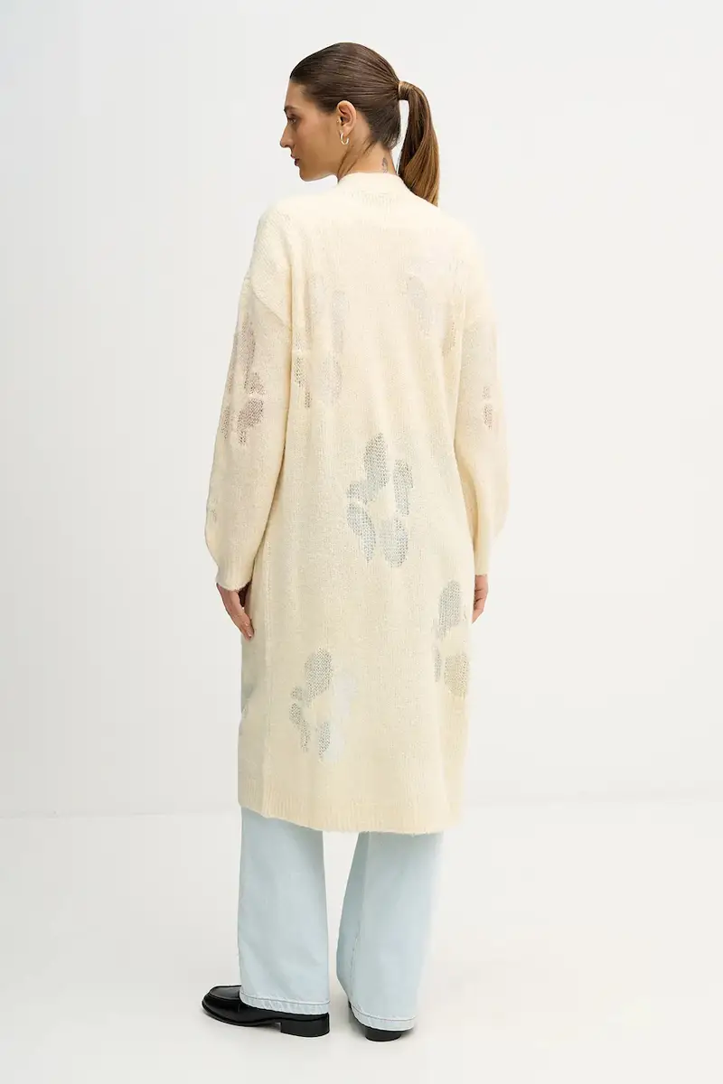 maglione con lana Beige miniatura 3