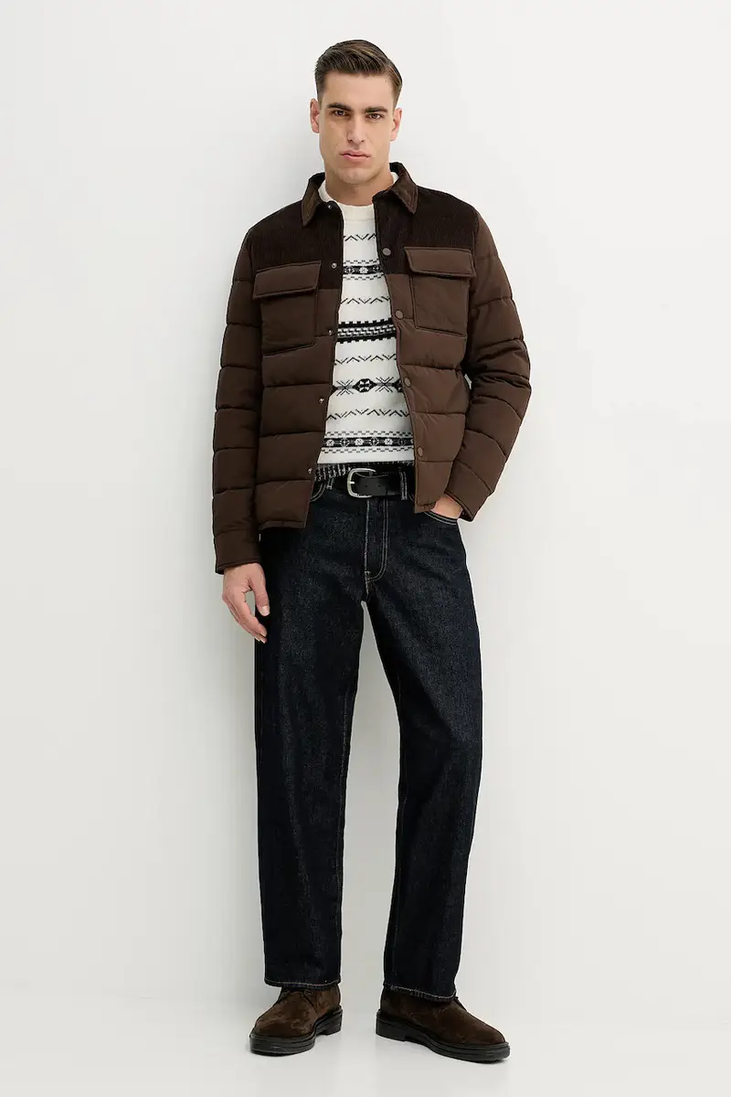 maglione con lana Beige miniatura 2