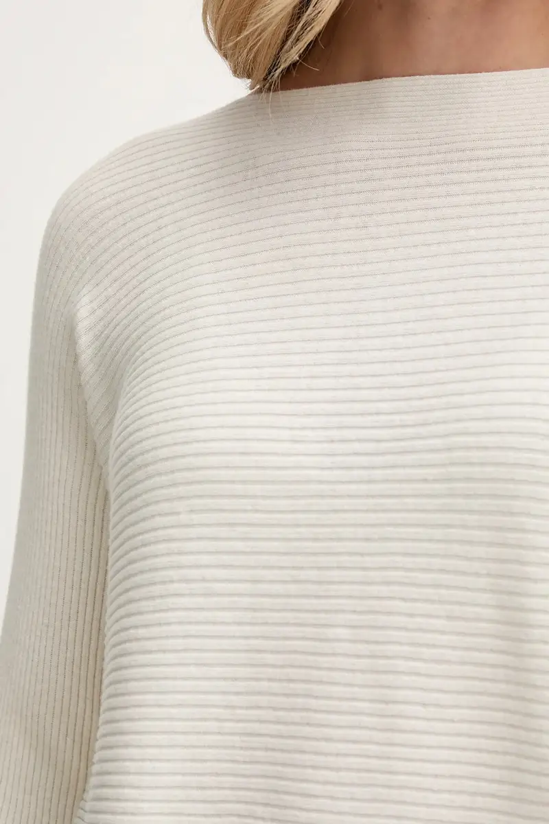 maglione con lana colore beige 1Y6SD10CH miniatura 5