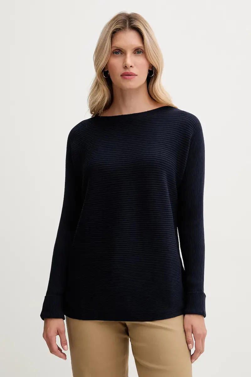 maglione con lana colore blu navy 1Y6SD10CH