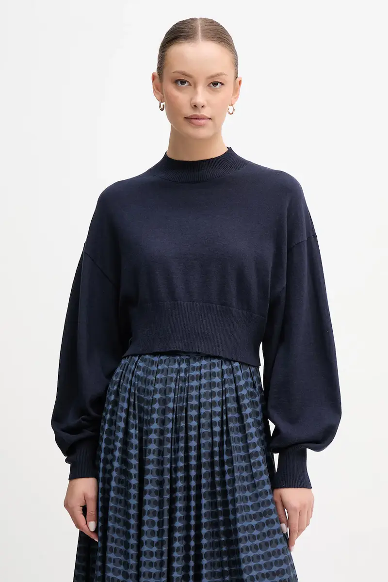 maglione con lana colore blu navy 1Y6SD2041