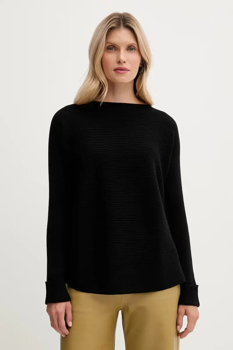 maglione con lana colore nero 1Y6SD10CH