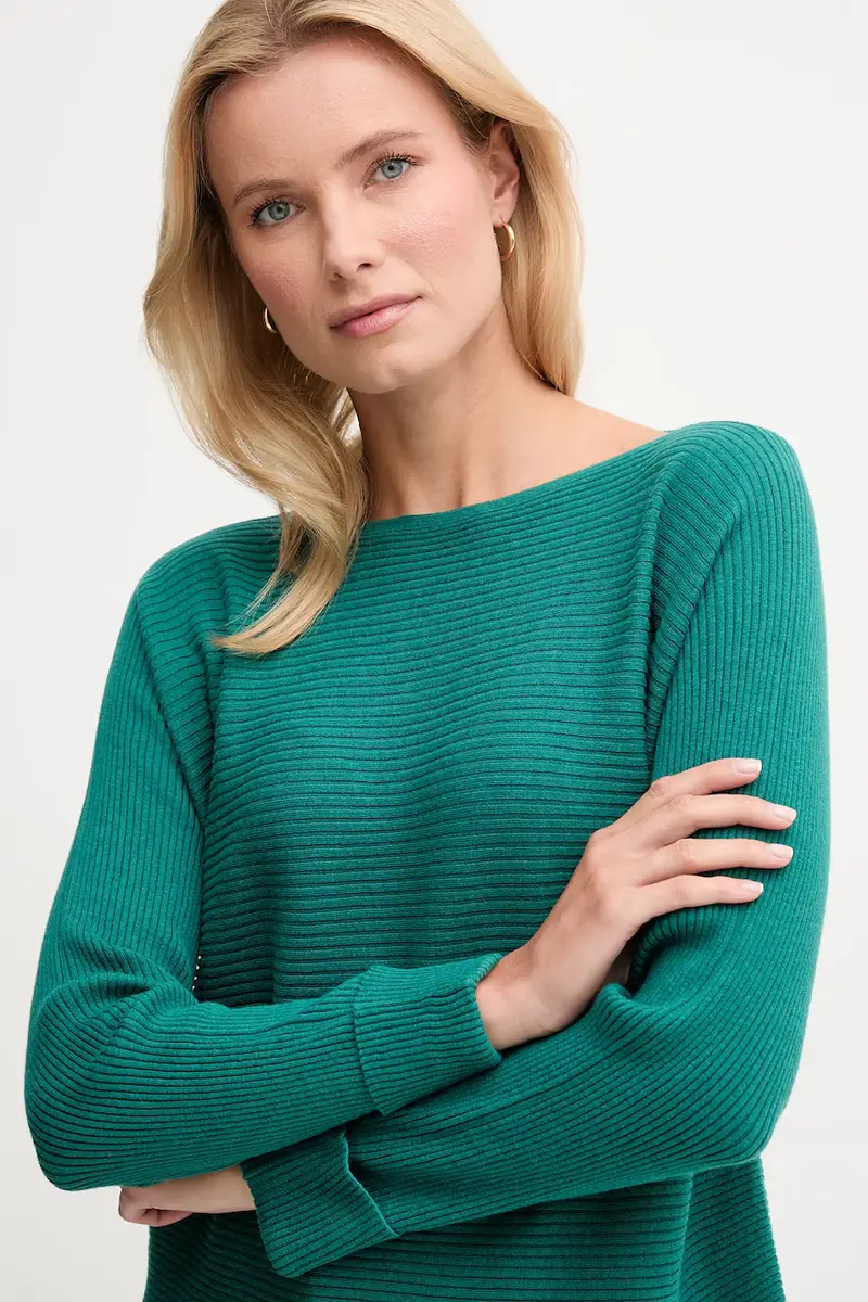 maglione con lana colore verde 1Y6SD10CH Turchese miniatura 4