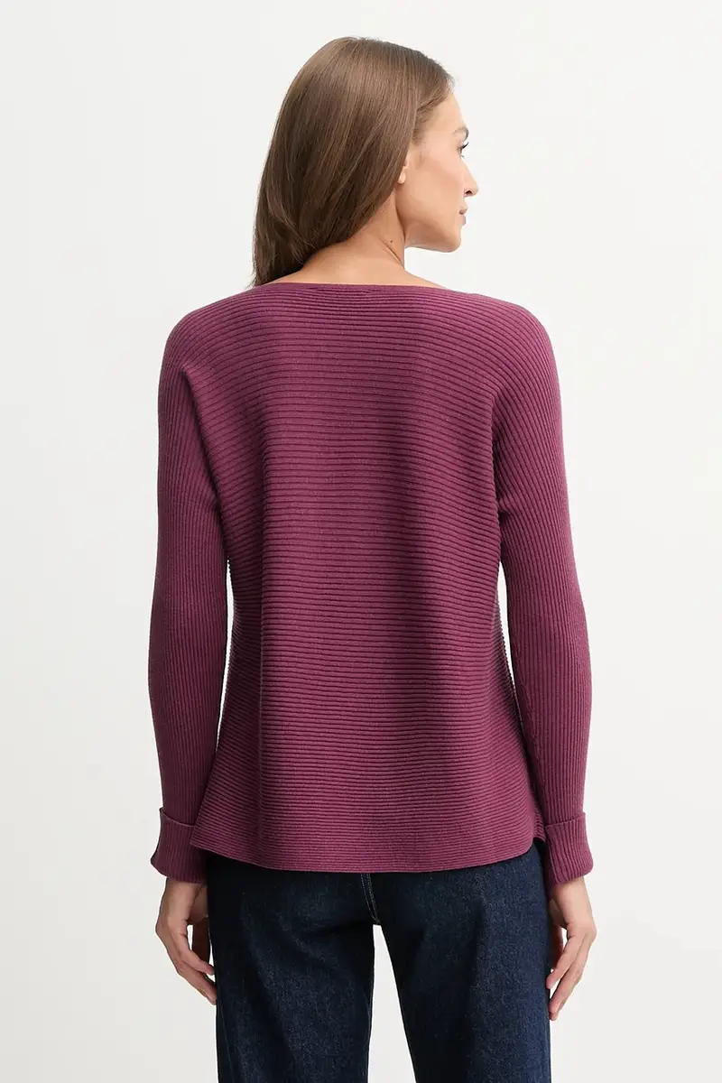 maglione con lana colore violetto 1Y6SD10CH miniatura 3