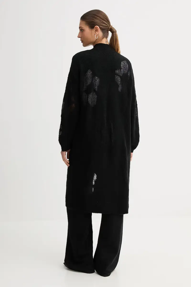 maglione con lana Nero miniatura 3