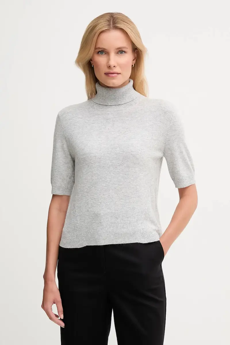 maglione con lana per bambini colore grigio 102HD203X