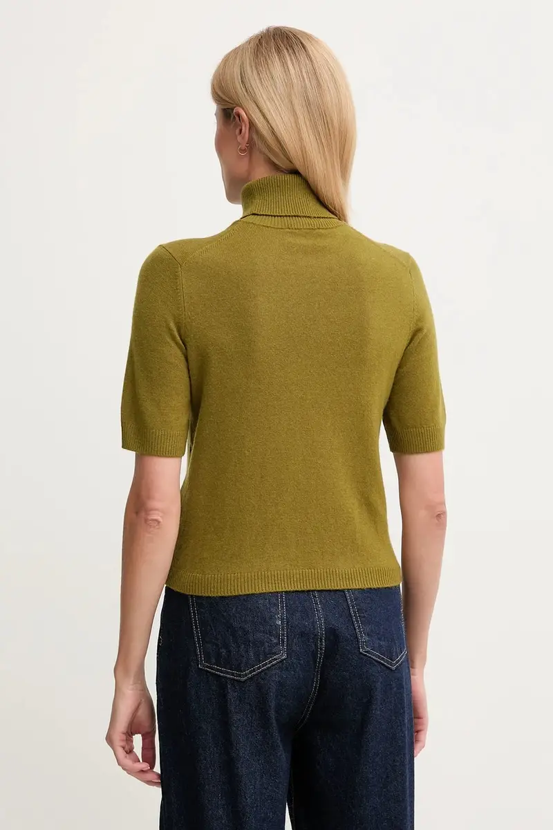 maglione con lana per bambini colore verde 102HD203X miniatura 3