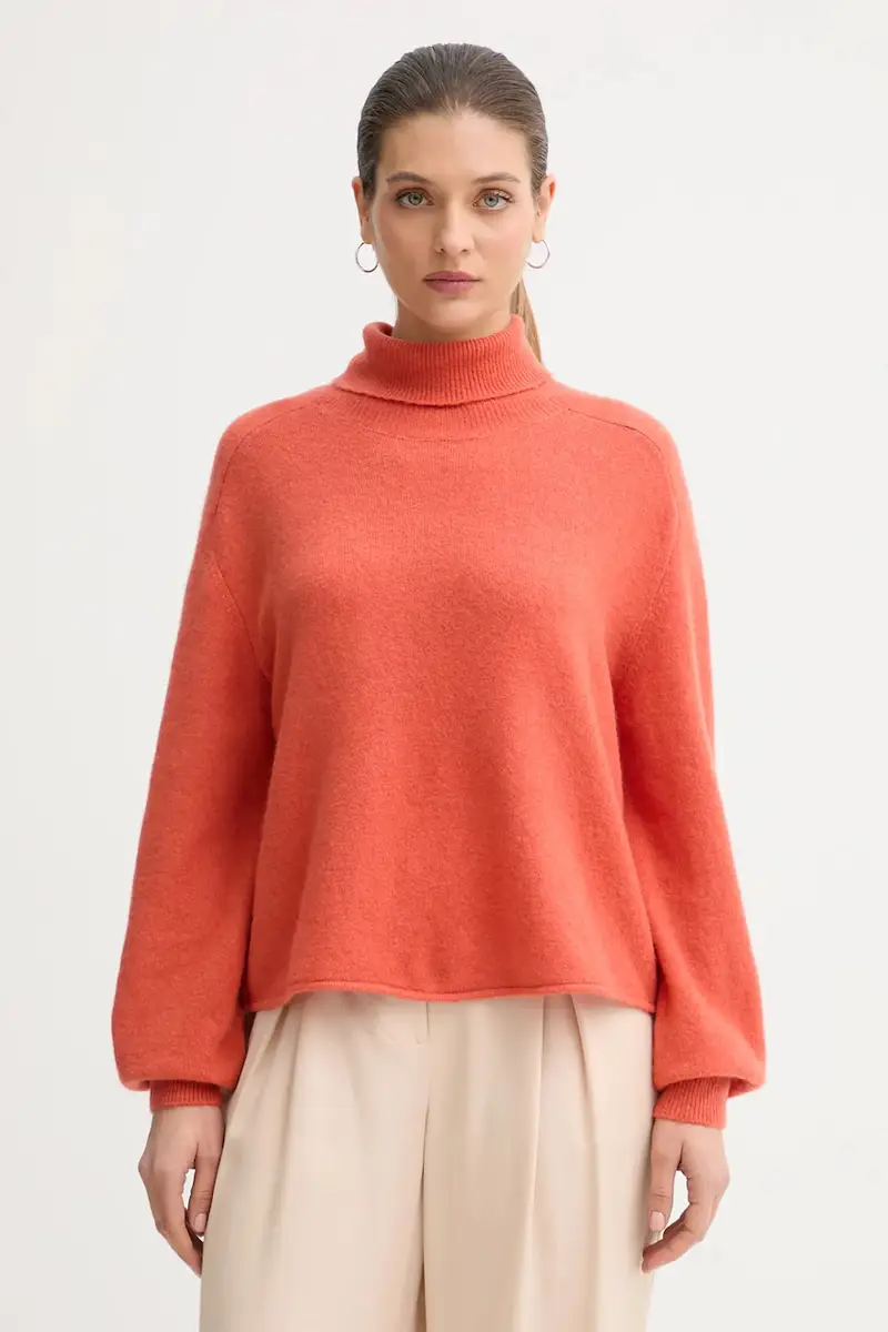 maglione donna colore arancione 11CZD204F