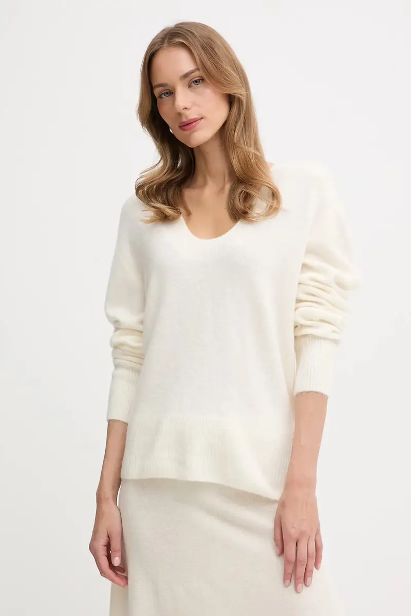 maglione donna colore beige 11CZD10FD
