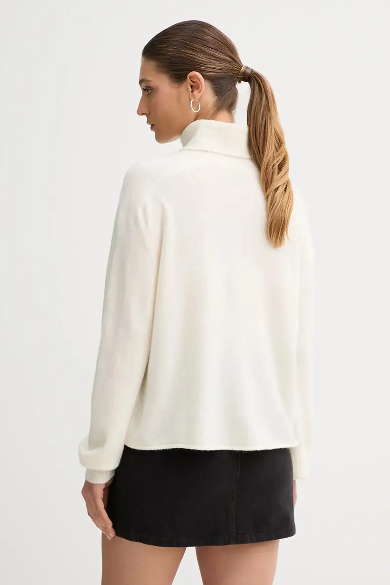 maglione donna colore beige 11CZD204F miniatura 3