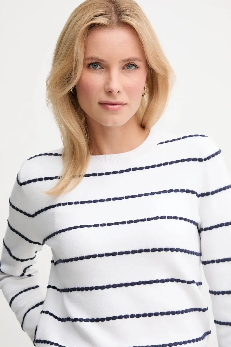 maglione donna colore bianco 104ME10EB miniatura 4