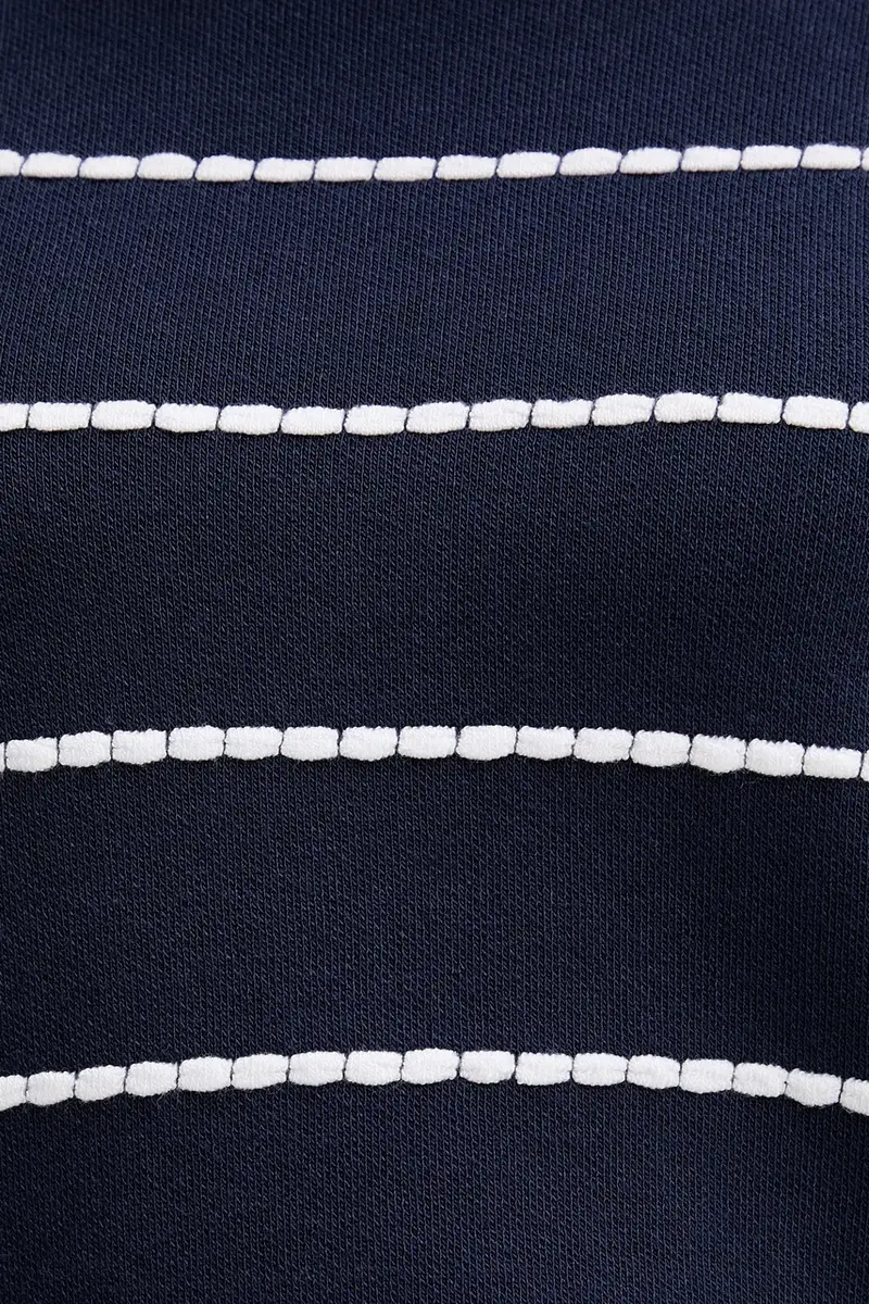 maglione donna colore blu navy 104ME10EB miniatura 5