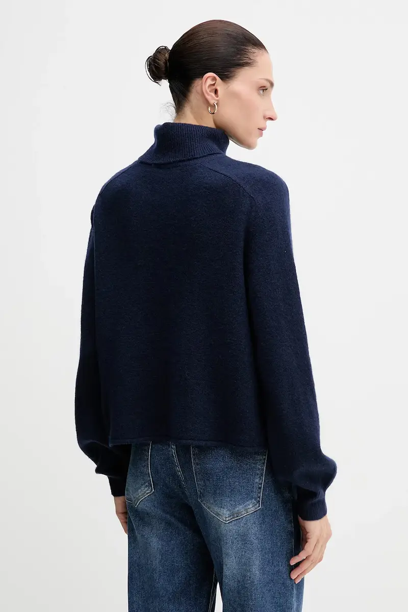 maglione donna colore blu navy 11CZD204F miniatura 3