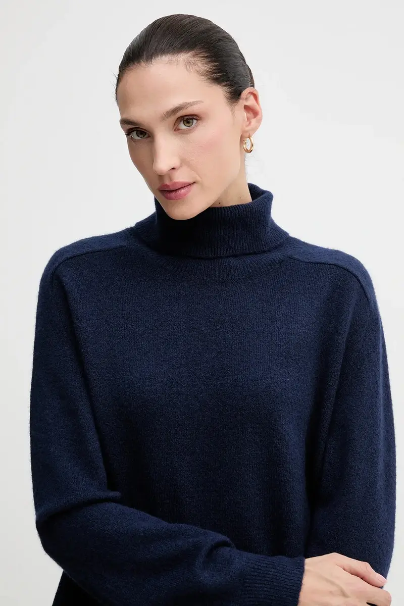 maglione donna colore blu navy 11CZD204F miniatura 4