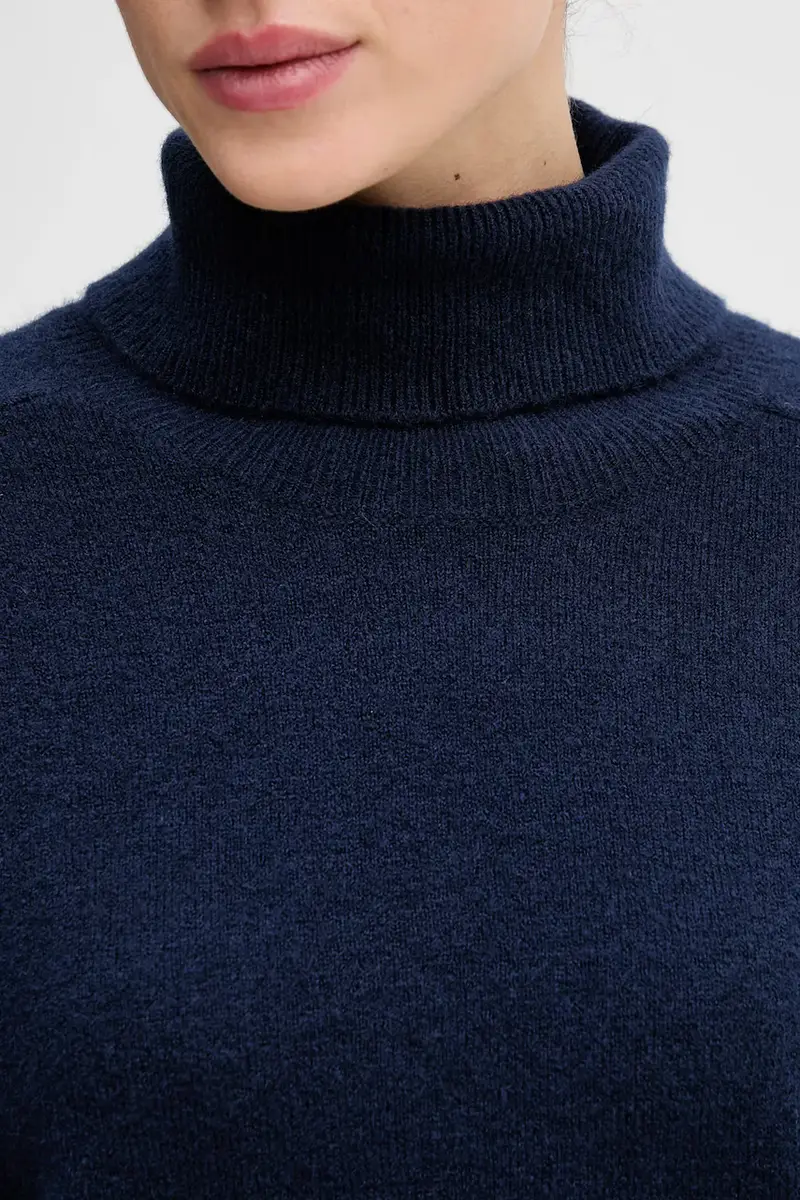 maglione donna colore blu navy 11CZD204F miniatura 5