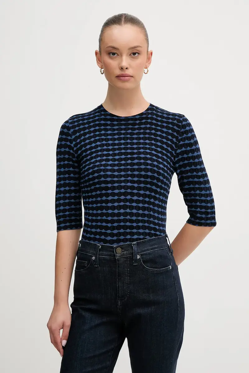 maglione donna colore blu navy 12F3D10EE