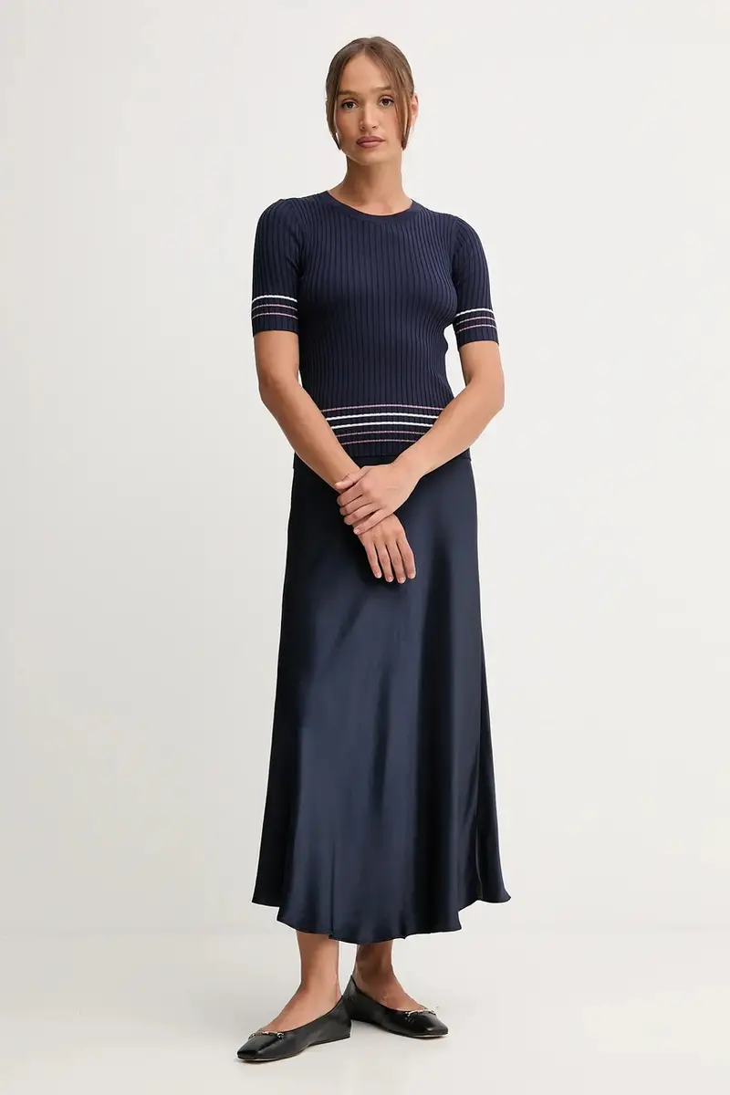 maglione donna colore blu navy 1E3RE10EK miniatura 2