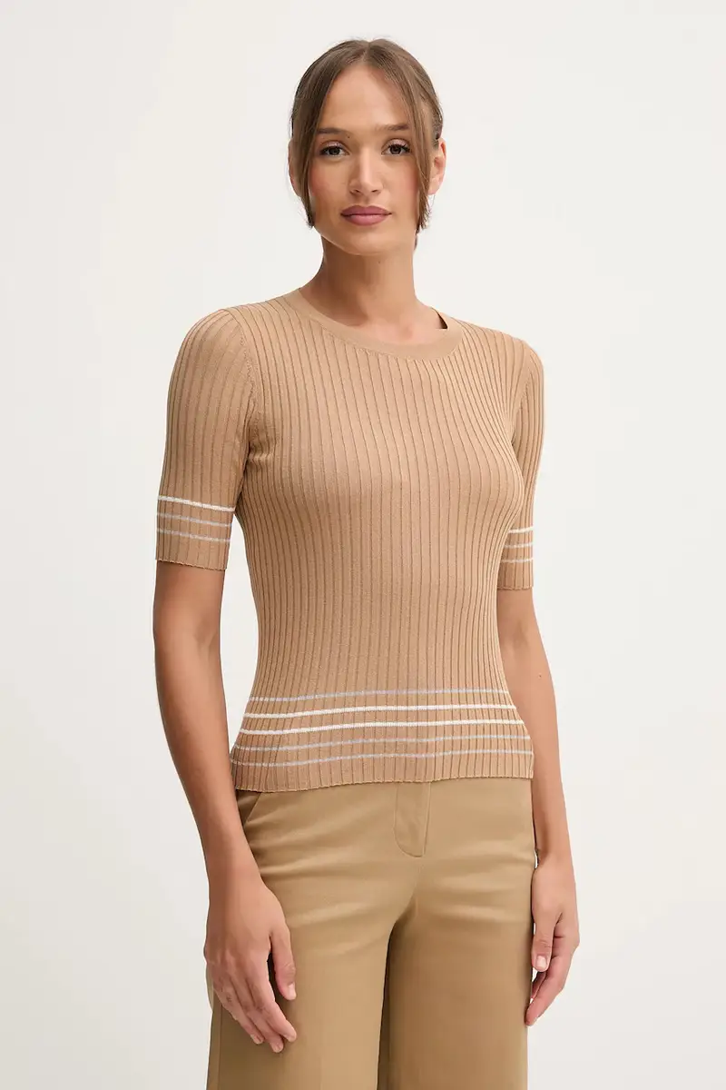 maglione donna colore marrone 1E3RE10EK