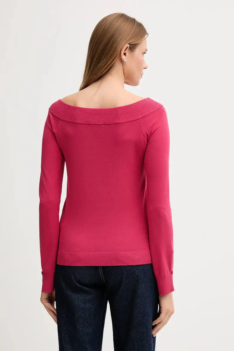 maglione donna colore rosa 1W2AD10E0 miniatura 3