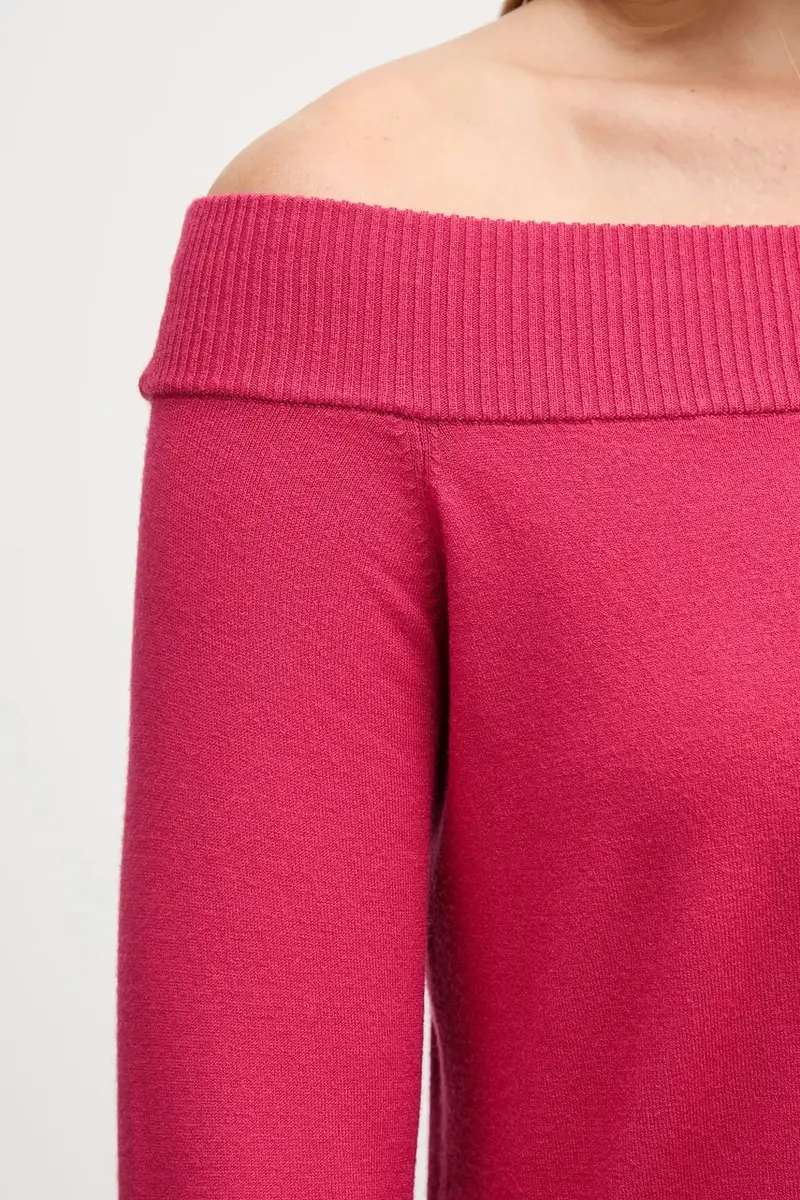 maglione donna colore rosa 1W2AD10E0 miniatura 5