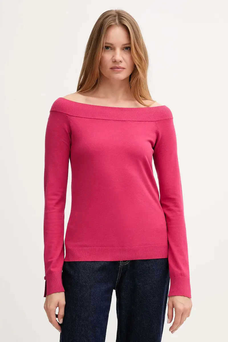 maglione donna colore rosa 1W2AD10E0