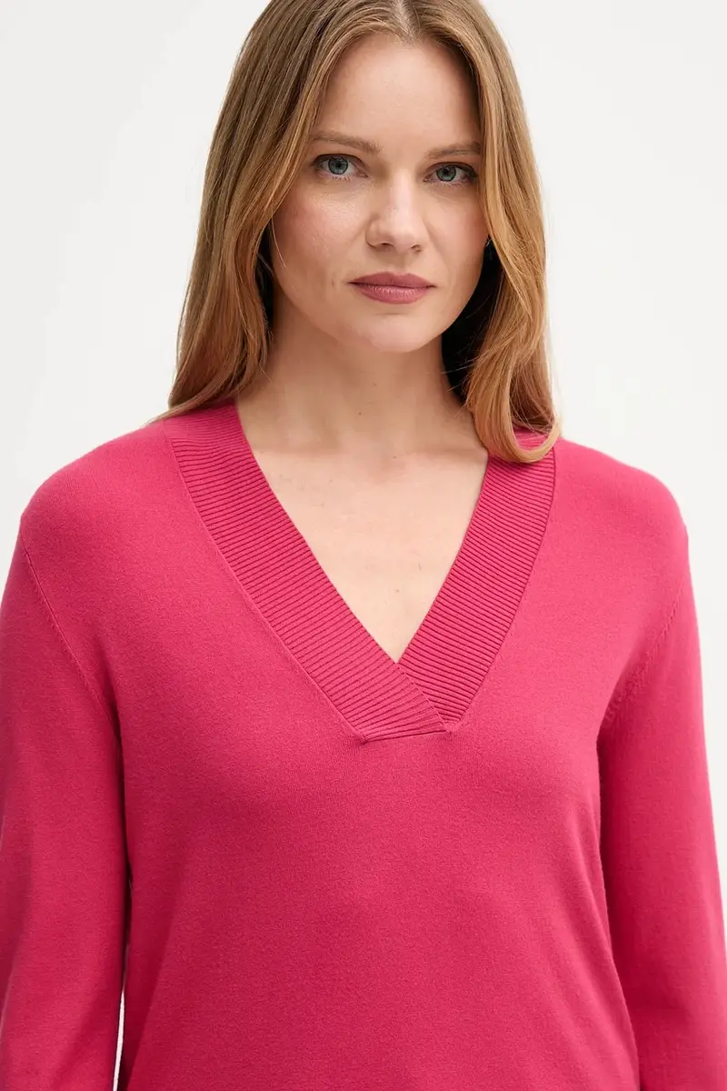 maglione donna colore rosa 1W2AD4034 miniatura 4