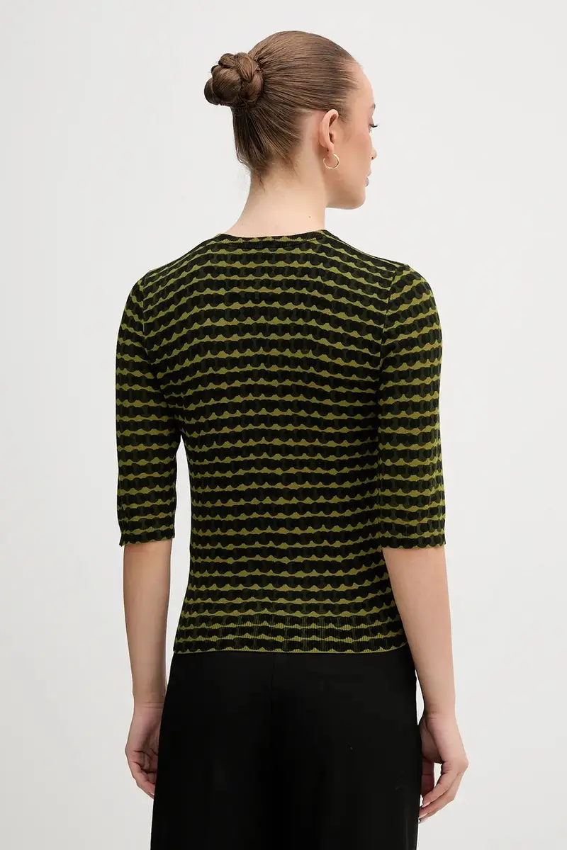 maglione donna colore verde 12F3D10EE miniatura 3