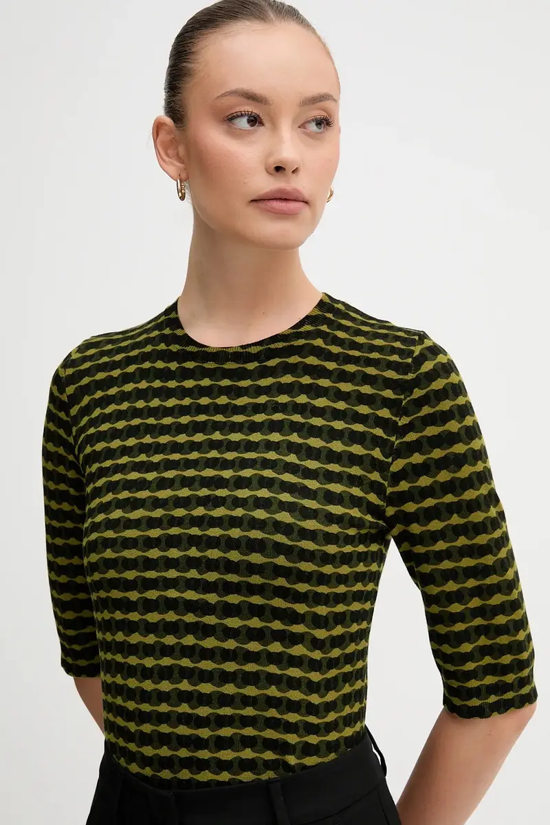 maglione donna colore verde 12F3D10EE miniatura 4