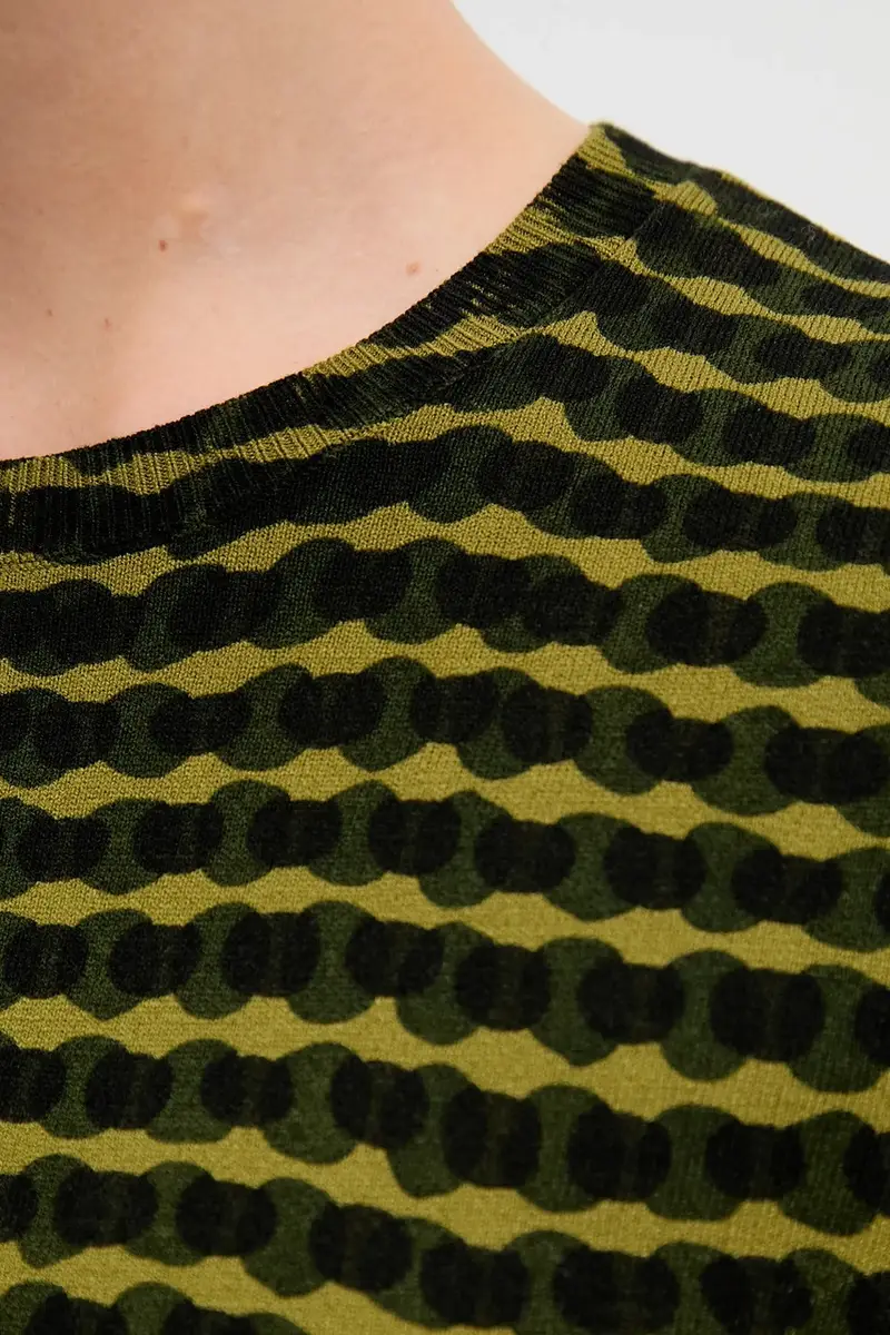 maglione donna colore verde 12F3D10EE miniatura 5